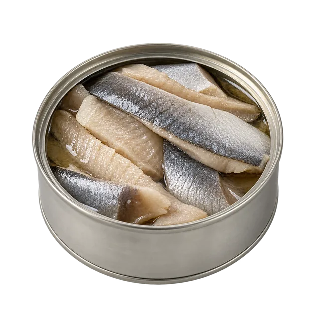Heringsfilet aus der Dose