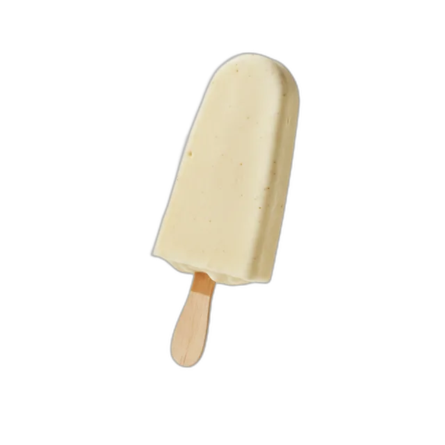 Milcheis am Stiel